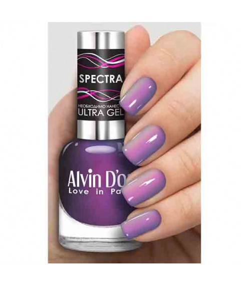 ALVIN D'OR SPECTRA ADN-67 Лак д/ногтей 6702 сиреневая спектра 12мл