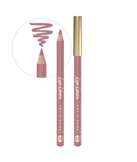 ART-VISAGE Карандаш_губ Lip liner розовый нюд тон 35 тон зимняя роза