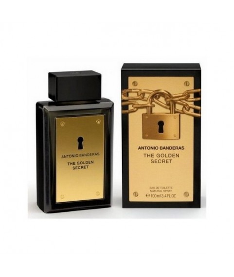 A. BANDERAS  GOLDEN THE SECRET туалетная вода  50 мл для мужчин