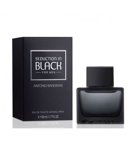 A. BANDERAS  Seduction In Black туалетная вода 50 мл для мужчин