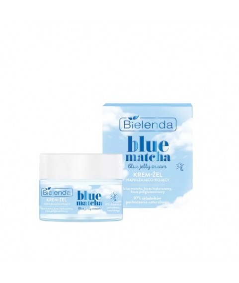 BIELENDA BLUE MATCHA Blue Jelly Cream - крем увлажняющий, 50 мл