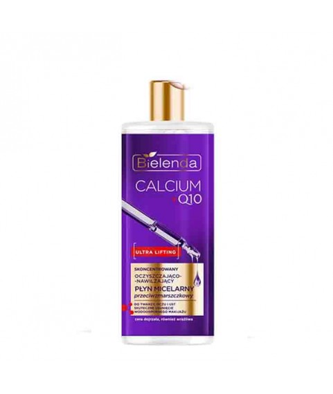 BIELENDA CALCIUM + Q10 Концентрированный увлажняющий и  регенерирующий тоник против морщин 200 мл