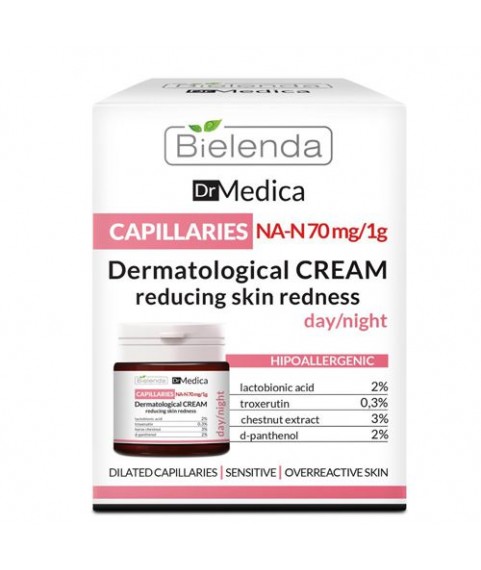 BIELENDA Крем уменьшающий покраснения дневной/ночной DR MEDICA CAPILLARY SKIN 50 мл