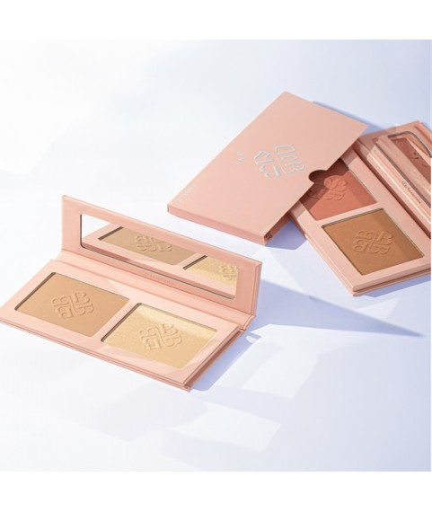 BOGENIA BG650 Румяна двойные `BlushDuo` тон 003 18 гр.