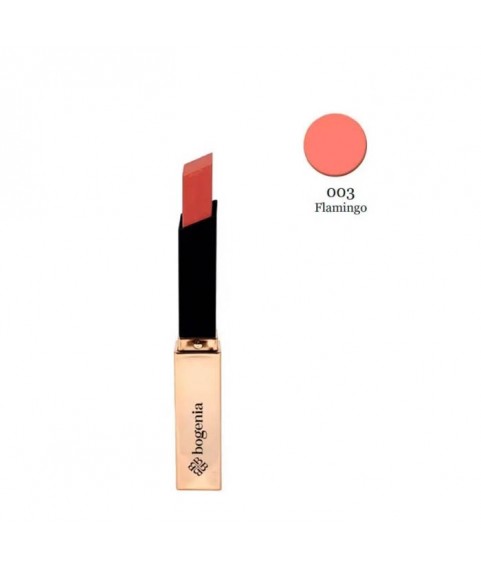 BOGENIA BG700 Помада для губ `Gel Lipstick` 2.2 гр  тон 003 фламинго