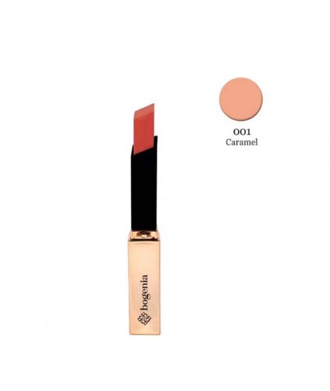 BOGENIA BG700 Помада для губ `Gel Lipstick` 2.2 гр  тон 001 карамель