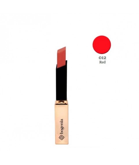 BOGENIA BG700 Помада для губ `Gel Lipstick` 2.2 гр  тон 012 красный