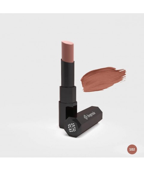 BOGENIA BG710 Помада для губ Velvet 3.6 гр тон 102 кофе с молоком
