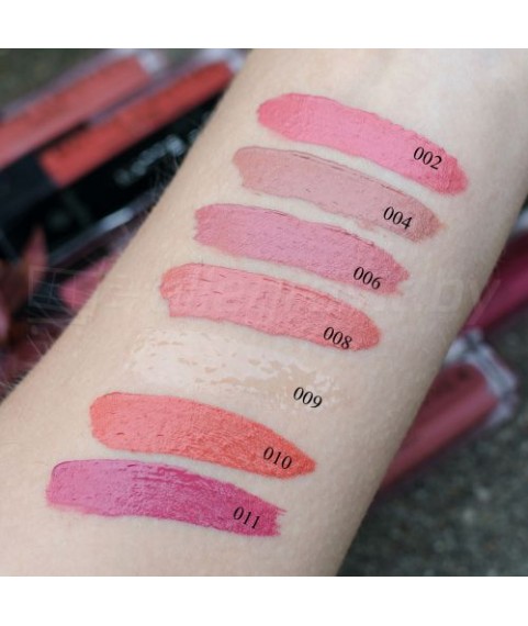 BOGENIA BG720 Помада для губ матовая `Velvet Matte Lipstick` 8 мл тон 008 тропический цветок