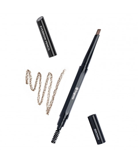 BOGENIA BG503 Карандаш для бровей `Eyebrow pencil` 1 гр тон 001  серо-коричневый