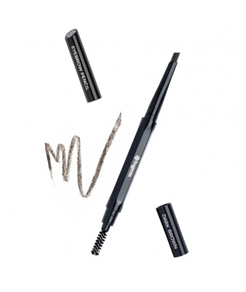 BOGENIA BG503 Карандаш для бровей `Eyebrow pencil` 1 гр тон 004  темно-коричневый