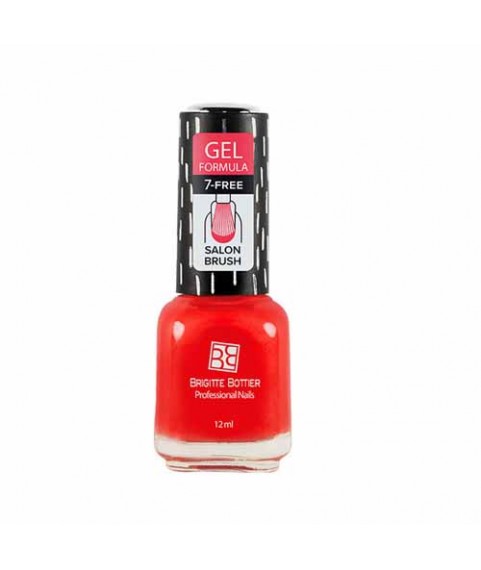 Brigitte Bottier Лак д/ногтей GEL FORMULA тон 11 розовый неон 12мл BB-GF11