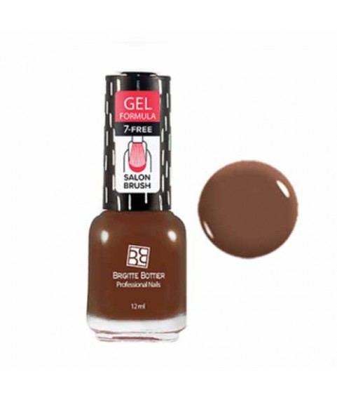 Brigitte Bottier Лак д/ногтей GEL FORMULA тон 25 молочный шоколад 12мл BB-GF25