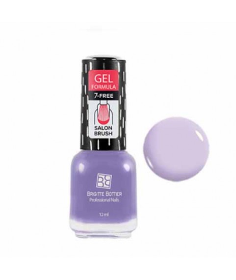 Brigitte Bottier Лак д/ногтей GEL FORMULA тон 27 лавандовый 12мл BB-GF27