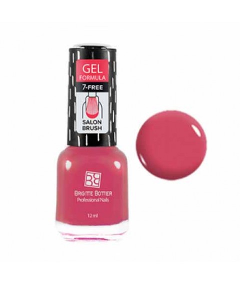 Brigitte Bottier Лак д/ногтей GEL FORMULA тон 33 ягодно-розовый 12мл BB-GF33