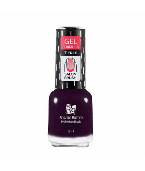 Brigitte Bottier Лак д/ногтей GEL FORMULA тон 39 винный 12мл BB-GF39