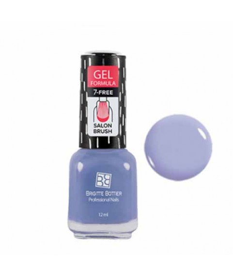 Brigitte Bottier Лак д/ногтей GEL FORMULA тон 40 голубая сирень 12мл BB-GF40