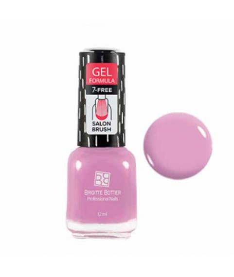 Brigitte Bottier Лак д/ногтей GEL FORMULA тон 66 розовато-сиреневый 12мл BB-GF66