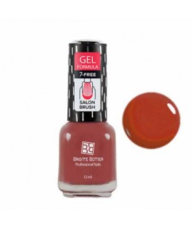 Brigitte Bottier Лак д/ногтей GEL FORMULA тон 73 каштановый 12мл BB-GF73