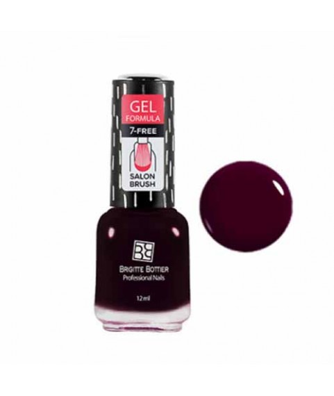 Brigitte Bottier Лак д/ногтей GEL FORMULA тон 79 спелая черешня 12мл BB-GF79