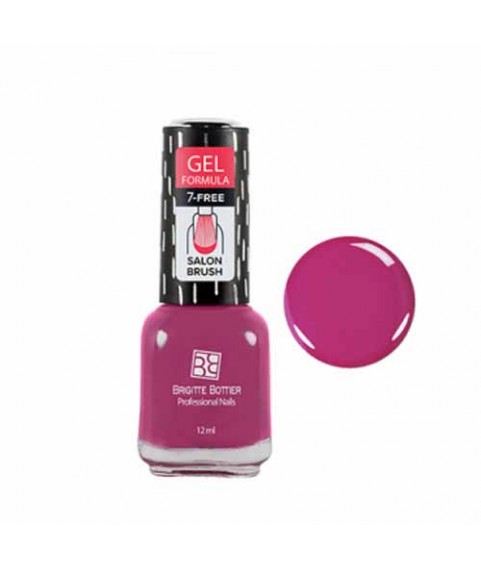 Brigitte Bottier Лак д/ногтей GEL FORMULA тон 81 малиновый десерт 12мл BB-GF81