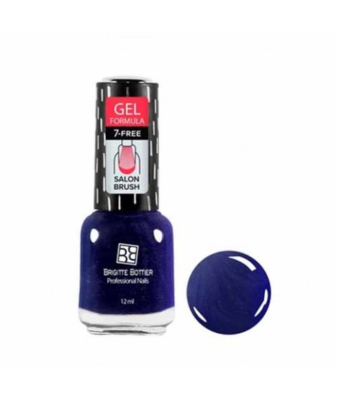 Brigitte Bottier Лак д/ногтей GEL FORMULA тон 89 сапфир 12мл BB-GF89