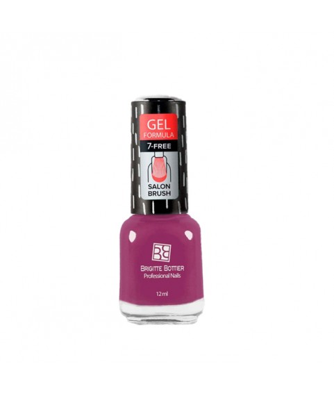 Brigitte Bottier Лак д/ногтей GEL FORMULA тон 55 ягодное мороженое 12мл BB-GF55