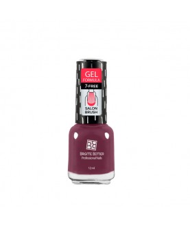 Brigitte Bottier Лак д/ногтей GEL FORMULA тон 74 марсала светлый  12мл BB-GF74