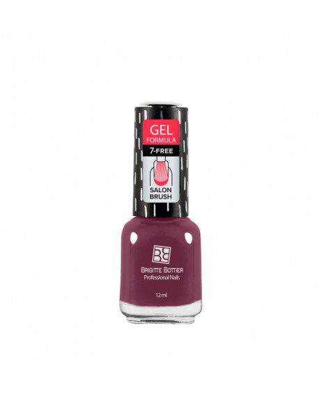Brigitte Bottier Лак д/ногтей GEL FORMULA тон 74 марсала светлый  12мл BB-GF74