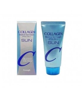 ENOUGH Крем для лица солнцезащитный увлажняющий с коллагеном, Collagen Moisture Sun Cream SPF50+P