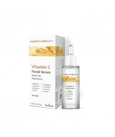 PERFECT BEAUTY Крем-сыворотка с витамином С для лица день/ночь, 30 мл