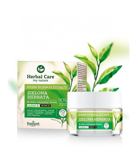 FARMONA Нормализующий крем Зеленый чай на день/ночь Herbal Care 50 мл