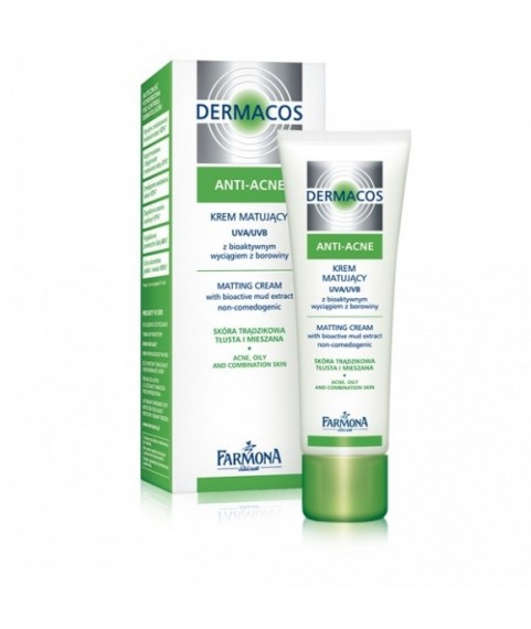 FARMONA Придающий матовость крем на день UVA/UVB Dermacos Anti-Acne 50 мл