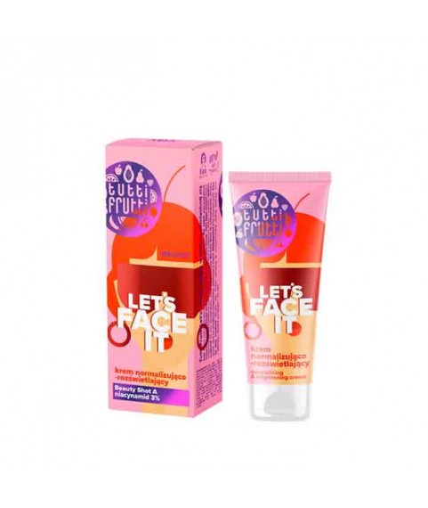 FARMONA TUTTI FRUTTI Let's Face It Нормализующий и выравнивающий тон  крем для лица, 50 мл