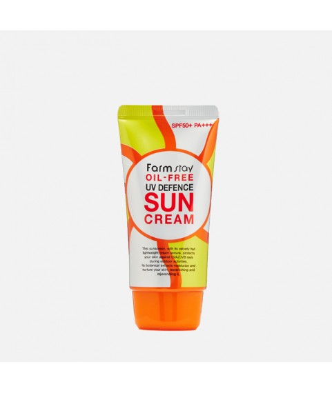 FARMSTAY Солнцезащитный крем Oil-Free UV Defence Sun Cream SPF50+ PA+++, 70 мл