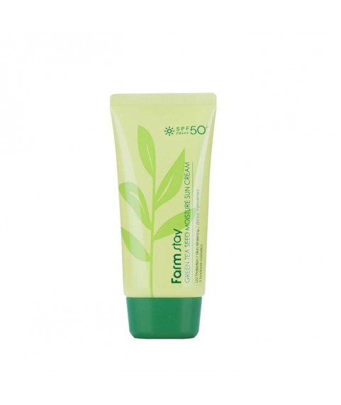 FARMSTAY Солнцезащитный крем с зеленым чаем Intensive Green Tea Sunblock Cream, 70 мл