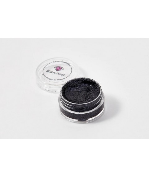 Glitter Things  Гель-блестки для лица,тела, волос Black Hearts  5 мл