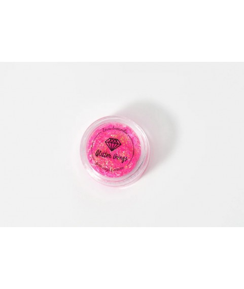 Glitter Things  Гель-блестки для лица,тела, волос Розовый неон 5 мл