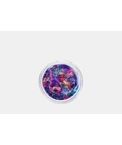 Glitter Things  Гель-блестки для лица,тела, волос Индиго 5 мл
