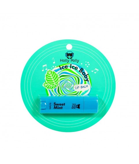 HOLLY POLLY Бальзам для губ СЛАДКАЯ МЯТА, 4,8 гр