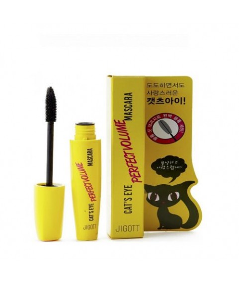Jigott Тушь для придания объема Cat`S Eye Perfect Volume Mascara 12 гр