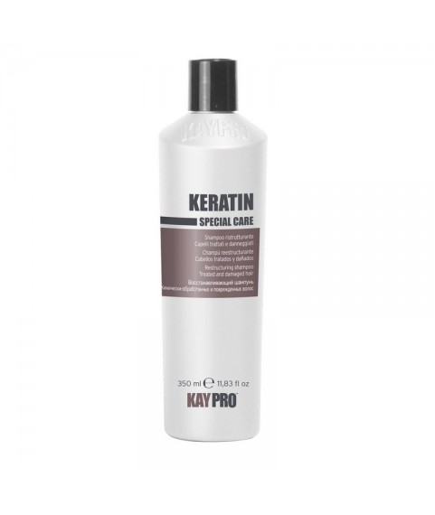 KAYPRO  Реструктурирующий шампунь с кератином для химически поврежденных волос SPECIAL CARE 350 мл