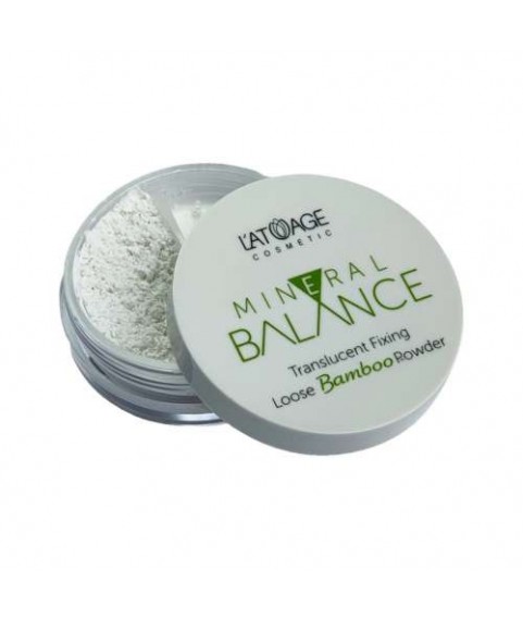 L'ATUAGE Минеральная рассыпчатая бамбуковая пудра - Translucent Fixing Loose Bamboo Powder