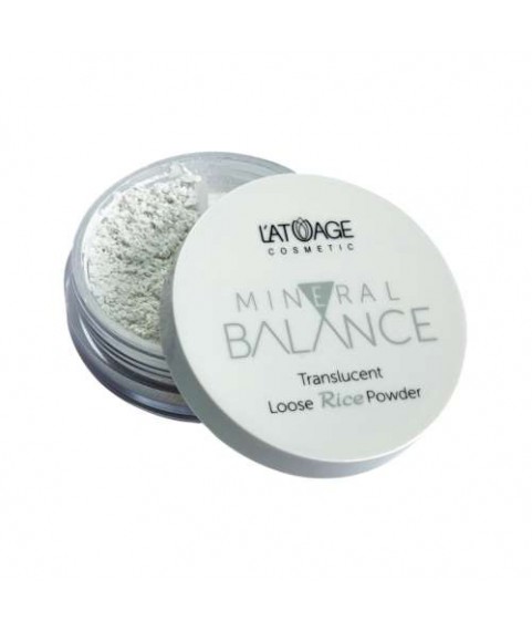 L'ATUAGE Минеральная рассыпчатая прозрачная рисовая пудра - Translucent Loose Rice Powder
