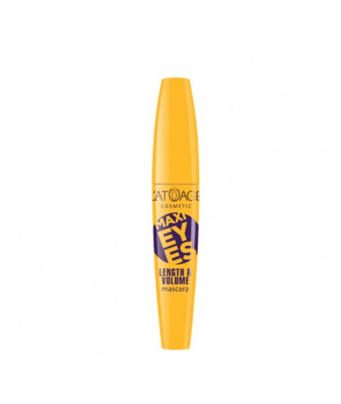 L'ATUAGE Тушь для ресниц MAXI EYES  (удлинняющая и объемная) 9г