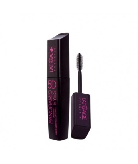 L'ATUAGE Тушь для ресниц PANORAMIC EYES 5D с силик. щеточкой 12г