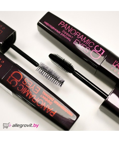 L'ATUAGE Тушь для ресниц PANORAMIC EYES 5D с силик. щеточкой 12г