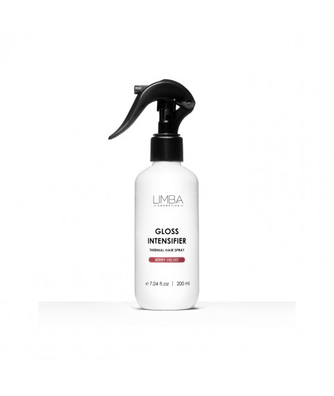 LIMBA Спрей-термозащита для блеска волос Limba Cosmetics Gloss Intensifier Thermal Hair Spray, 200 мл