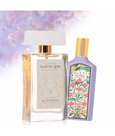 MARTIN LION F107 парфюмированная вода 50 мл для женщин вдохновлен GUCCI FLORA GORGEOUS MAGNOLIA