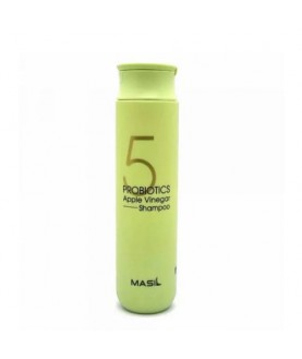 Masil Шампунь Шампунь с пробиотиками для блеска и укрепления волос с яблочным уксусом 5 PROBIOTICS 300мл